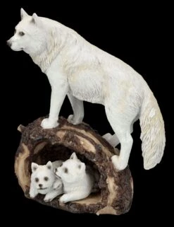 Wolf Figur - Schneewolf Mit Jungen In Der Höhle 15 Wolf Figur - Schneewolf Mit Jungen In Der Höhle -Statuen Modell Verkauf FS25793 Wolf Figur Schneewolf mit Jungen in H hle 2 1280x1280