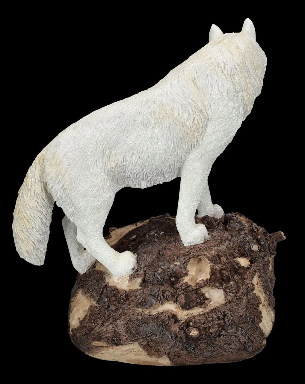 Wolf Figur - Schneewolf Mit Jungen In Der Höhle 6 Wolf Figur - Schneewolf Mit Jungen In Der Höhle – Bild 4