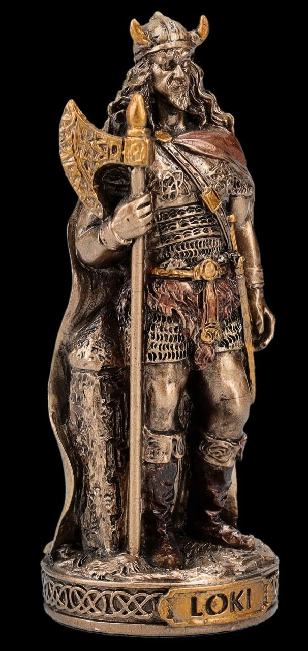 Loki Figur Klein - Nordischer Gott 4 Loki Figur Klein - Nordischer Gott – Bild 2