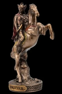 Walküre Figur Klein - Schildjungfer Mit Pferd -Statuen Modell Verkauf FS25807 Walk re Figur klein Schildjungfer mit Pferd 2 1280x1280