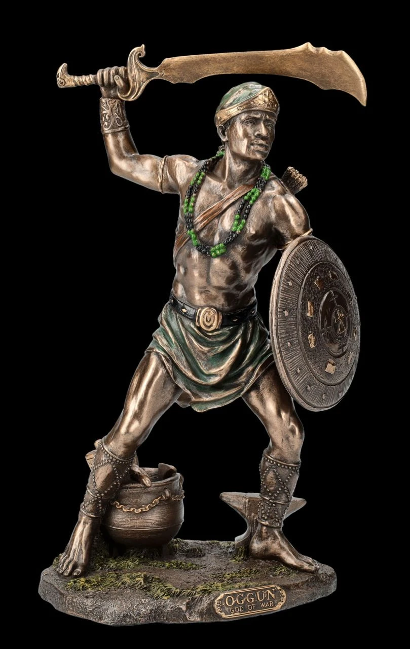 Oggun Figur - Yoruba Gott Des Krieges 4 Oggun Figur - Yoruba Gott Des Krieges – Bild 2
