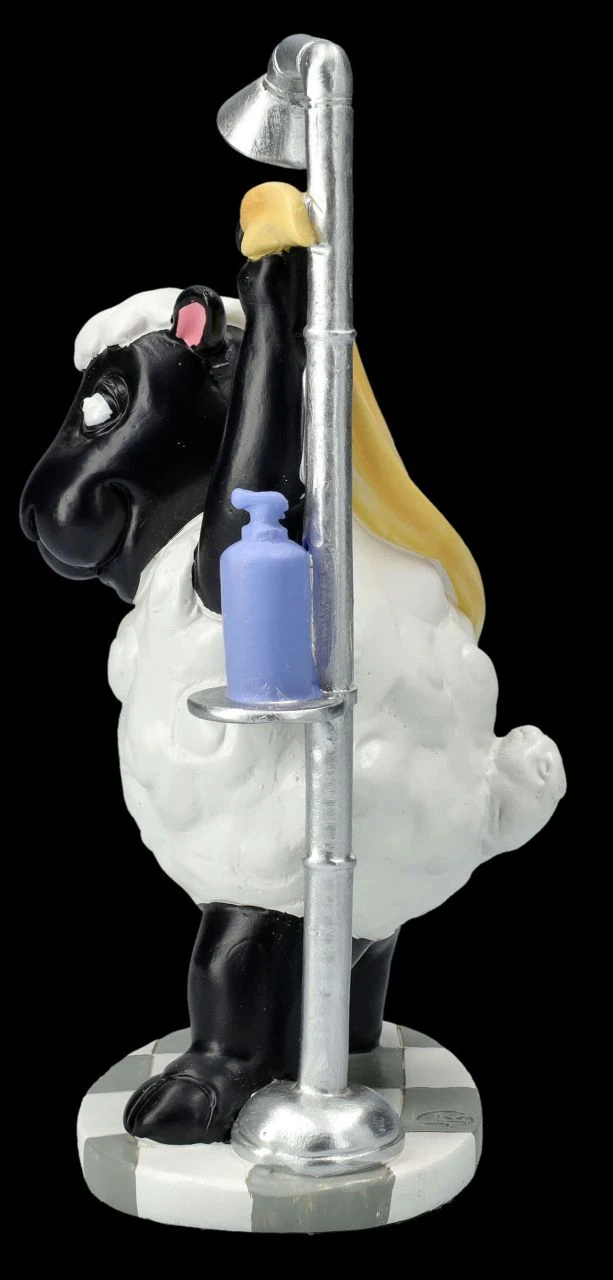 Lustige Schaf Figur Beim Duschen 6 Lustige Schaf Figur Beim Duschen – Bild 4