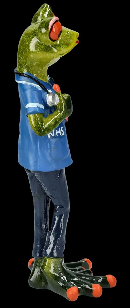 Lustige Frosch Figur - Krankenschwester 8 Lustige Frosch Figur - Krankenschwester – Bild 6
