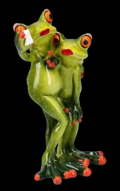 Lustige Frosch Figur - Liebespaar Selfie -Statuen Modell Verkauf FS25941 Lustige Frosch Figur Liebespaar SElfie 9 1280x1280