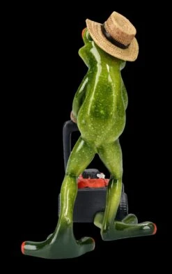 Lustige Frosch Figur - Gärtner Mit Rasenmäher -Statuen Modell Verkauf FS25942 Lustige Frosch Figur G rtner mit Rasenm her 6 1280x1280