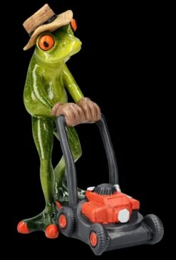 Lustige Frosch Figur - Gärtner Mit Rasenmäher -Statuen Modell Verkauf FS25942 Lustige Frosch Figur G rtner mit Rasenm her 9 1280x1280