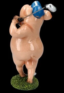 Lustige Schweine Figur Beim Golfen -Statuen Modell Verkauf FS25948 Lustige Schweine Figur beim Golfen 6 1280x1280