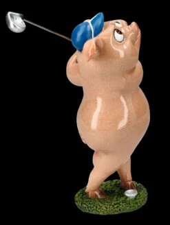 Lustige Schweine Figur Beim Golfen -Statuen Modell Verkauf FS25948 Lustige Schweine Figur beim Golfen 8 1280x1280