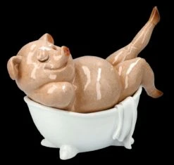 Lustige Schweine Figur In Badewanne -Statuen Modell Verkauf FS25949 Lustige Schweine Figur in Badewanne 9 1280x1280