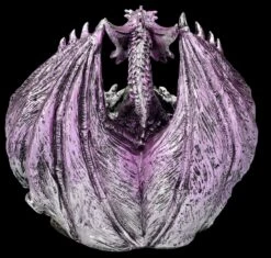 Drachenfigur Lila Mit Jungem - The Arrival -Statuen Modell Verkauf FS26095 Drachefigur lila mit Jungen LED The Arrival 6 1280x1280