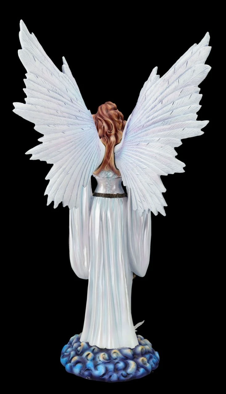 Engelfigur Mit Tauben - Himmelsfrieden 7 Engelfigur Mit Tauben - Himmelsfrieden – Bild 5