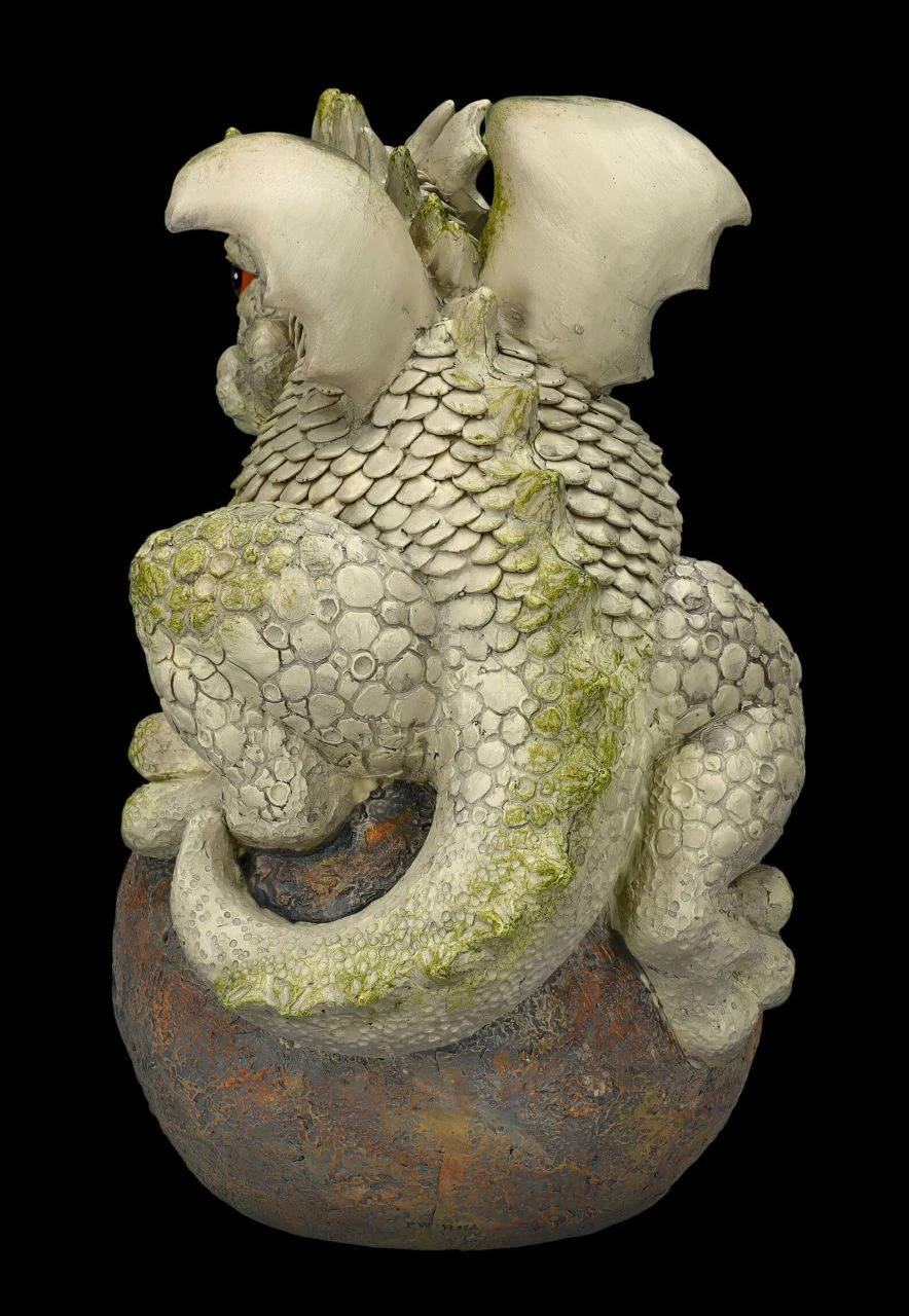 Garten Figur - Drache Als Zaunhänger 8 Garten Figur - Drache Als Zaunhänger – Bild 6