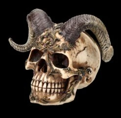 Totenkopf Figur Mit Hörnern - Diablo Skull -Statuen Modell Verkauf FS26190 Totenkopf Figur mit H rnern Diablo Skull 2 1280x1280