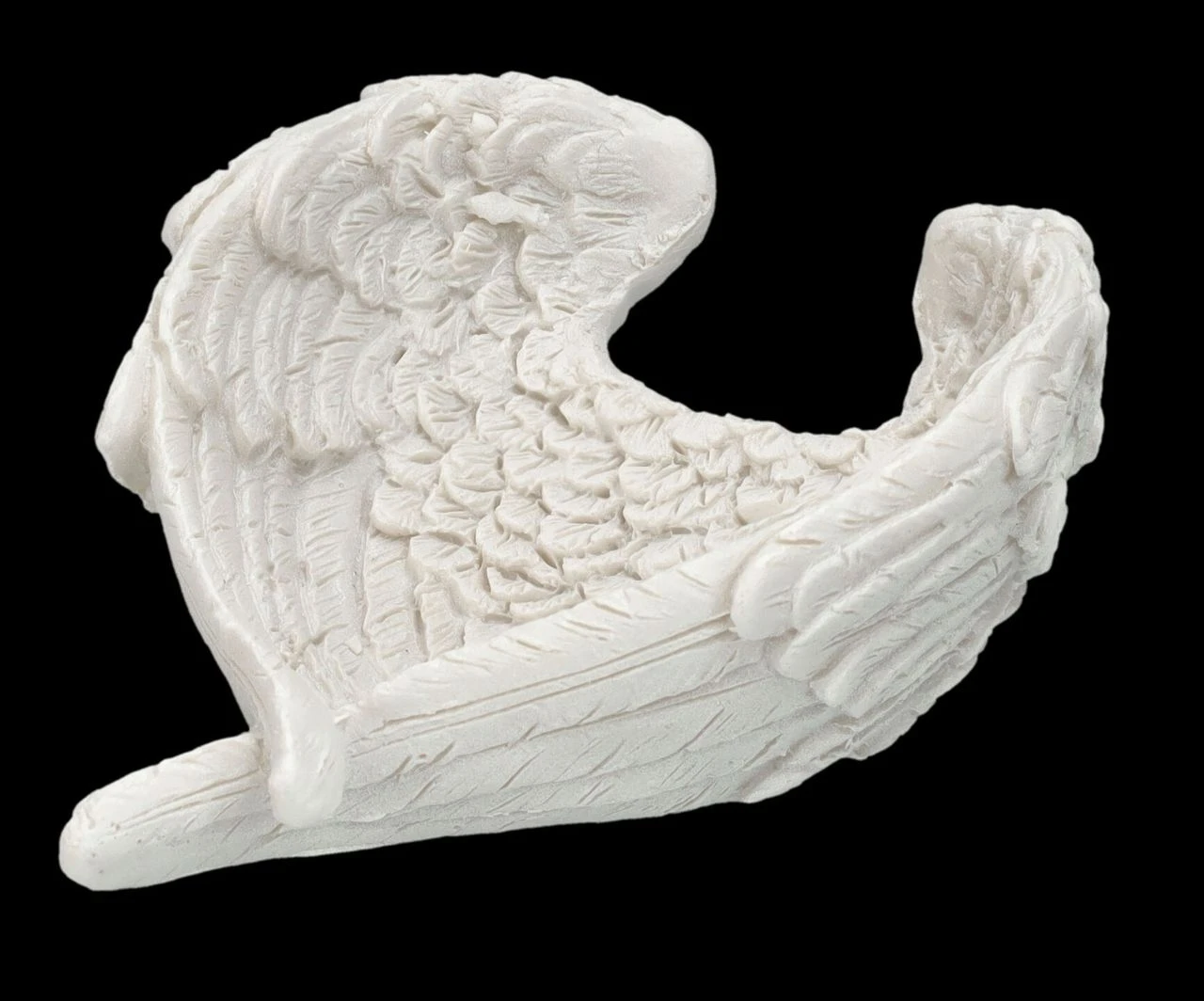 Schale - Weiße Engelsflügel 6 Schale - Weiße Engelsflügel – Bild 4