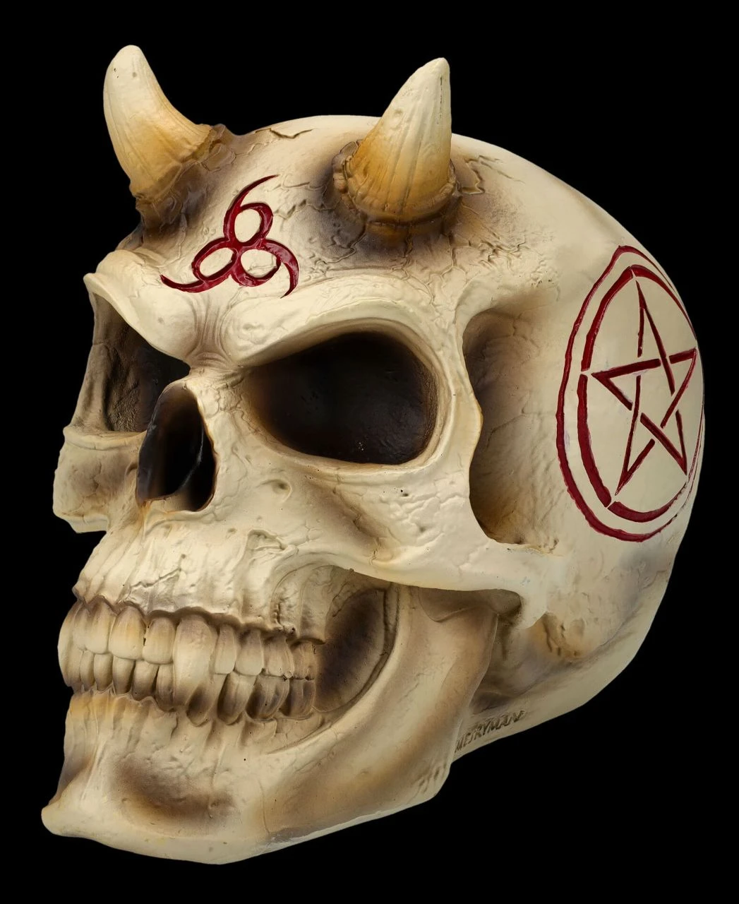 Totenkopf Figur Teufel - 666 By James Ryman 9 Totenkopf Figur Teufel - 666 By James Ryman – Bild 7