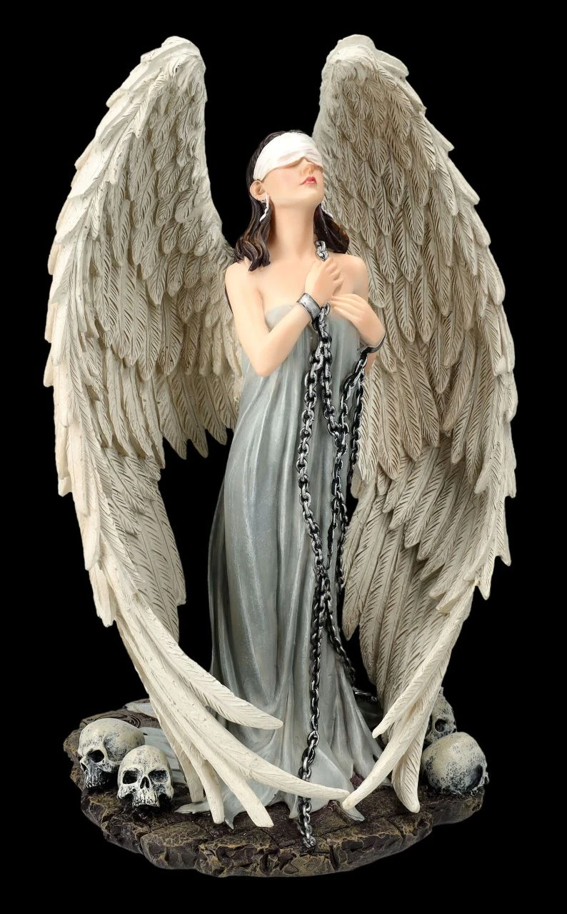 Spiral Engel Figur In Ketten - Captive Angel 4 Spiral Engel Figur In Ketten - Captive Angel – Bild 2