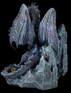Drachen Figur Buchstütze - Fafnir Bewacht Schatz -Statuen Modell Verkauf FS26427 Drachen figur Buchst tze Fafnir bewacht Schatz 7 1280x1280