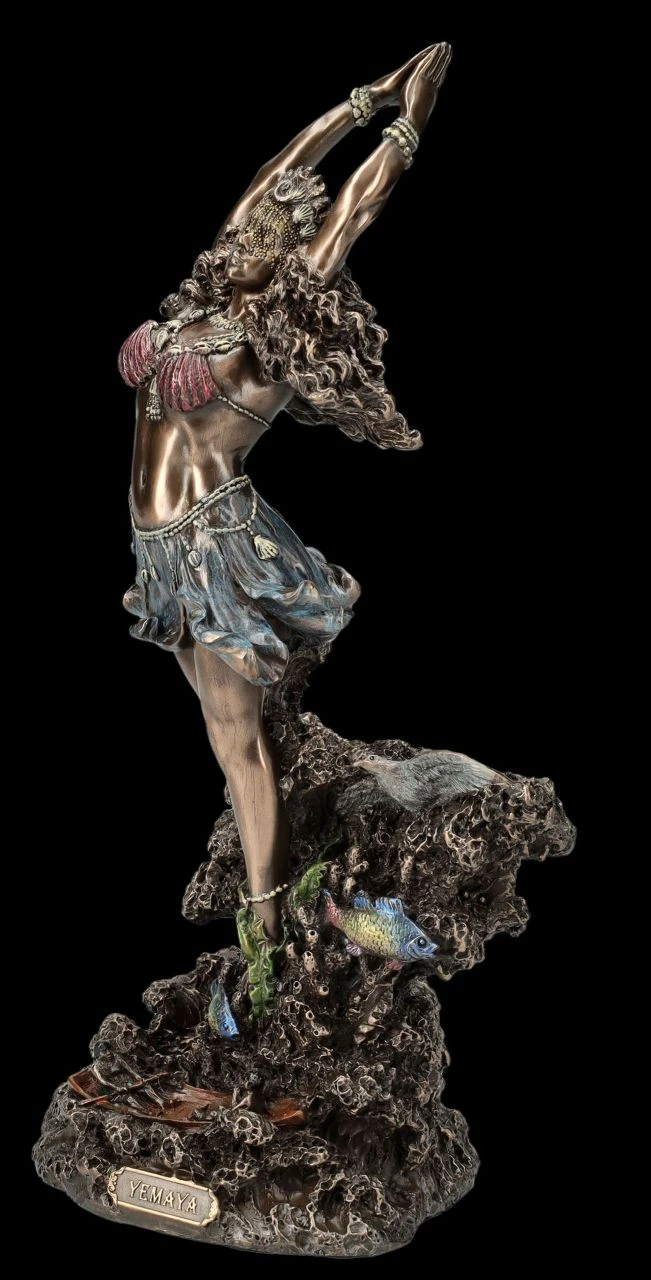 Yemaya Figur - Göttin Des Meeres Der Yoruba 5 Yemaya Figur - Göttin Des Meeres Der Yoruba – Bild 3