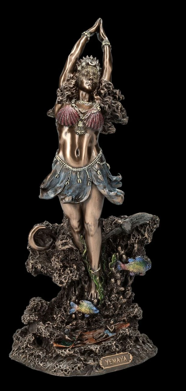 Yemaya Figur - Göttin Des Meeres Der Yoruba 4 Yemaya Figur - Göttin Des Meeres Der Yoruba – Bild 2