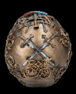 Totenkopf Figur - Ritter-Wappen 15 Totenkopf Figur - Ritter-Wappen -Statuen Modell Verkauf FS26519 Totenkopf Figur mittelalterlich mit Wappen 6 1280x1280