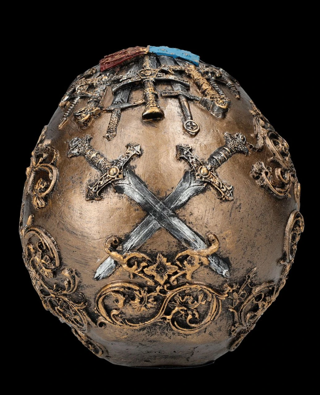 Totenkopf Figur - Ritter-Wappen 8 Totenkopf Figur - Ritter-Wappen – Bild 6