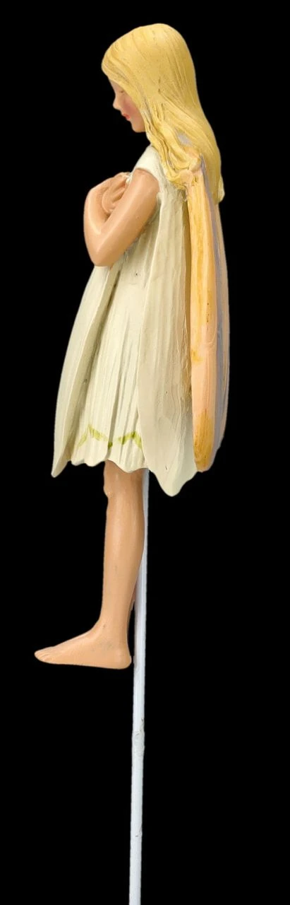 Elfen Figur Zum Stecken - Schneeglöckchen Fee 7 Elfen Figur Zum Stecken - Schneeglöckchen Fee – Bild 5