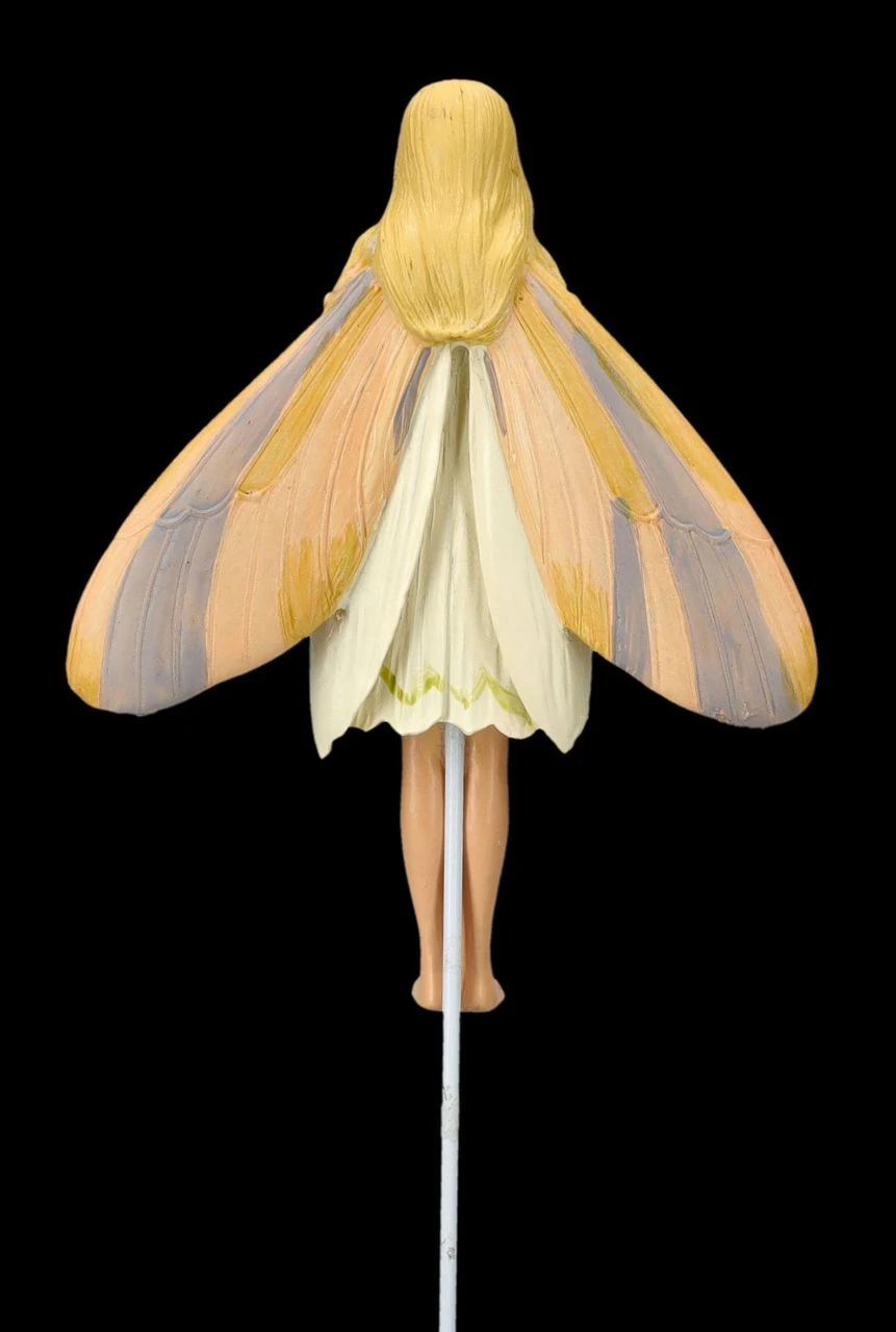 Elfen Figur Zum Stecken - Schneeglöckchen Fee 8 Elfen Figur Zum Stecken - Schneeglöckchen Fee – Bild 6