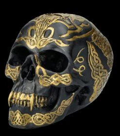 Totenkopf Schwarz - Keltische Verzierungen -Statuen Modell Verkauf FS26603 Totenkopf schwarz Keltische Verzierungen 2hwEsu5XuGGXU4 1280x1280