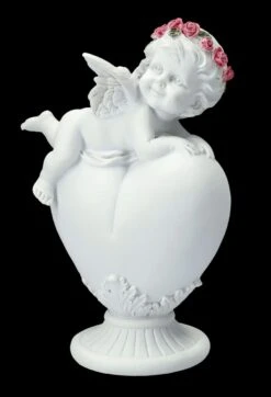 Engel Figur - Putte Mit Rosenkranz Auf Herz -Statuen Modell Verkauf FS26628 Engel Figur Putte mit Rosenkranz auf Herz 2 1280x1280