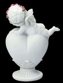 Engel Figur - Putte Mit Rosenkranz Auf Herz -Statuen Modell Verkauf FS26628 Engel Figur Putte mit Rosenkranz auf Herz 6 1280x1280