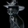 NEMESIS NOW Okkulte Katzenfigur Mit Hexenhut - Purrah -Statuen Modell Verkauf FS44483 Okkulte Katzenfigur mit Hexenhut 2 1280x1280