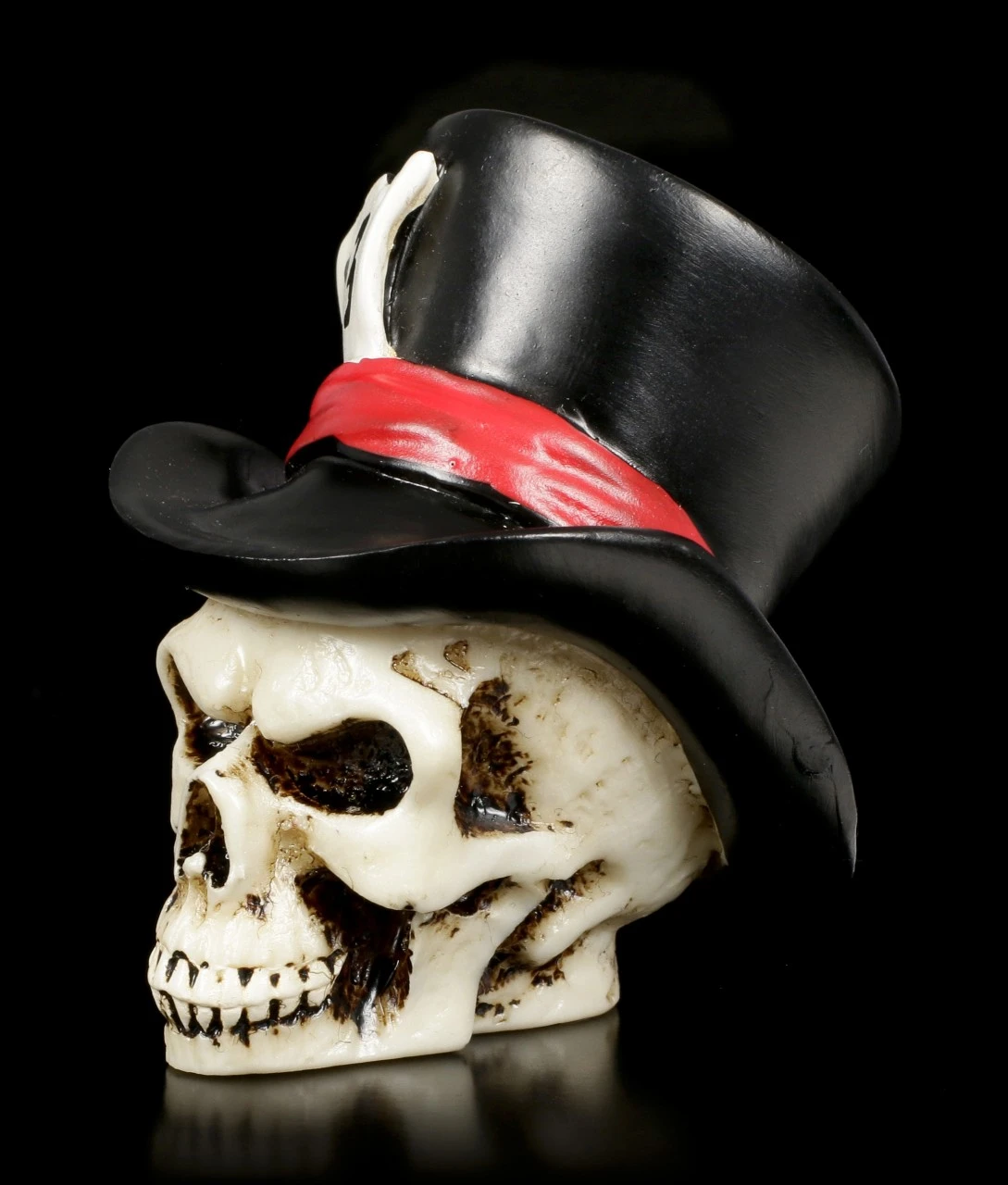 Fieser Totenkopf Mit Zylinder - Lucky 13 5 Fieser Totenkopf Mit Zylinder - Lucky 13 – Bild 3