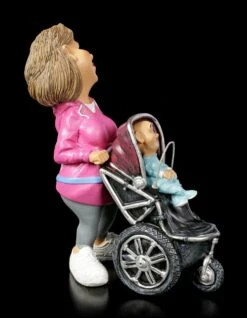 Funny Family Figur - Mutter Mit Kinderwagen 12 Funny Family Figur - Mutter Mit Kinderwagen -Statuen Modell Verkauf Funny Family Figur Mutter Mit Kind Im Kinderwagen 2 1280x1280