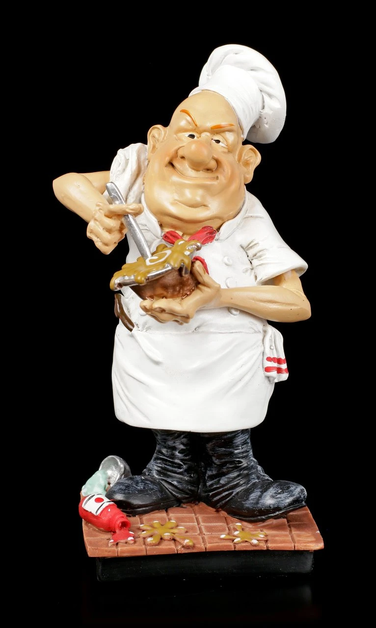 Funny Job Figur - Chefkoch Rührt Soße 3 Funny Job Figur - Chefkoch Rührt Soße