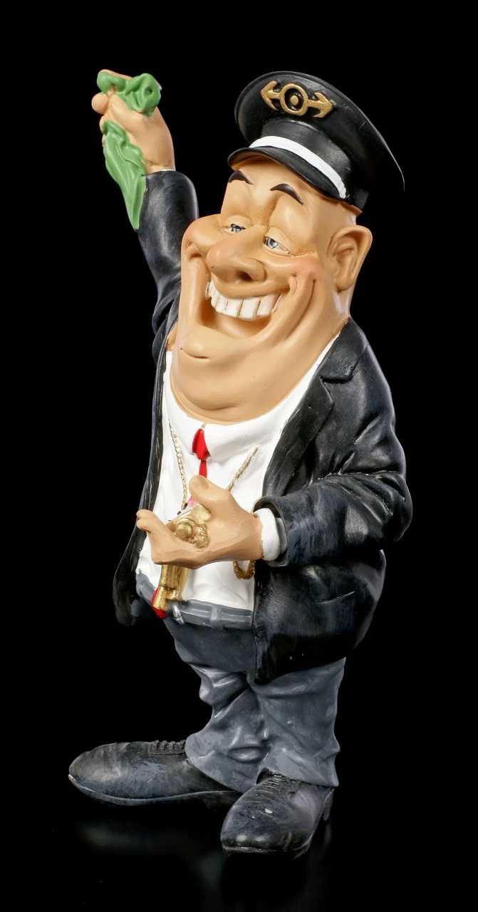 Funny Job Figur - Eisenbahn Schaffner 5 Funny Job Figur - Eisenbahn Schaffner – Bild 3