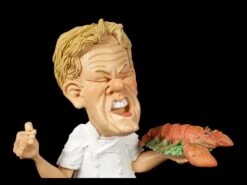 Funny Job Figur - Küchenchef Mit Hummer -Statuen Modell Verkauf Funny Job Figur Fish Chef Mit Hummer 5 1280x1280