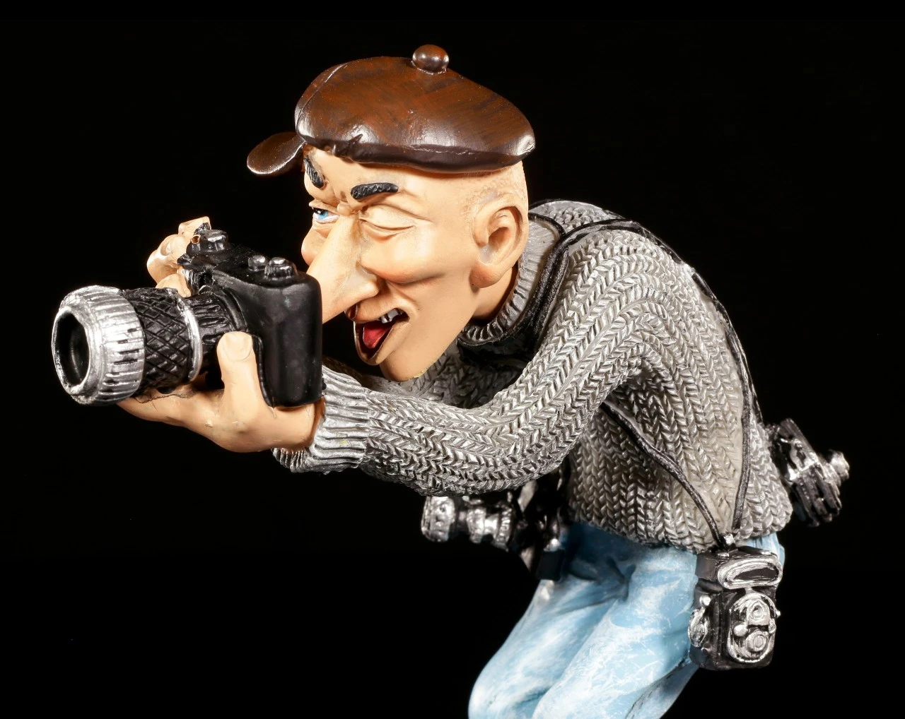Funny Job Figur - Fotograf Mit Moderner Kamera 7 Funny Job Figur - Fotograf Mit Moderner Kamera – Bild 5