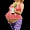 Funny Life Figur - Schwangere Mit Eis Und Gurke