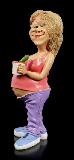 Funny Life Figur - Schwangere Mit Eis Und Gurke -Statuen Modell Verkauf Funny Job Figur Schwangere Mit Eis Und Gurke 2 1280x1280