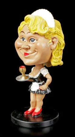 Funny Job Figur - Wackelkopf Zimmermädchen -Statuen Modell Verkauf Funny Job Figur Wackelkopf Kellnerin 2 1280x1280