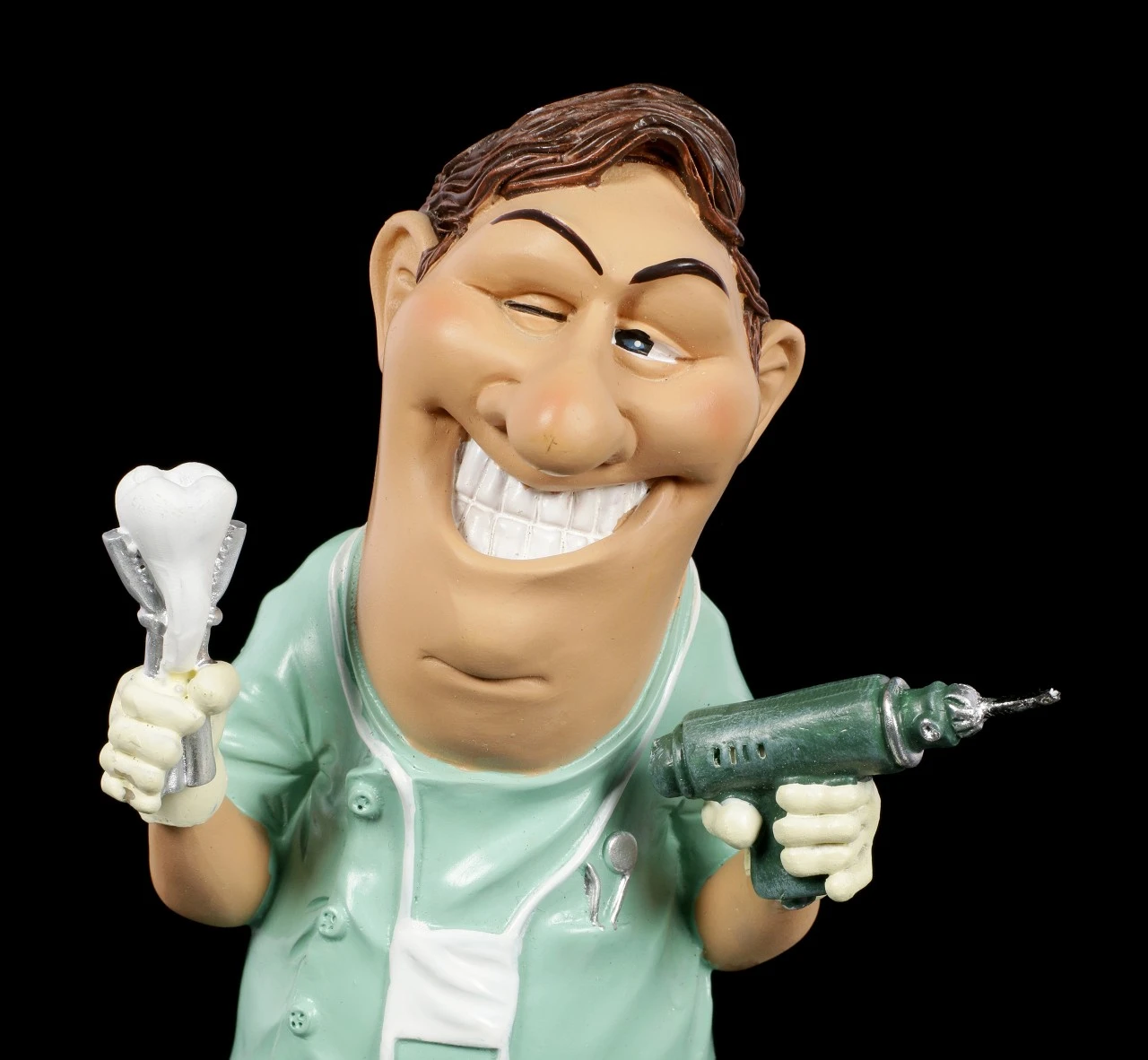 Funny Job Figur - Zahnarzt Mit Bohrer 9 Funny Job Figur - Zahnarzt Mit Bohrer – Bild 7