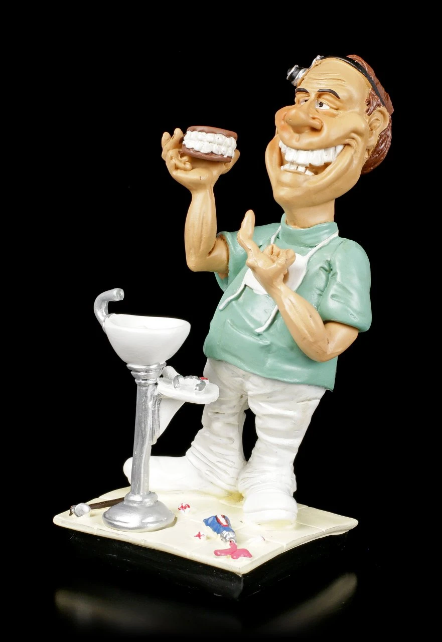 Funny Job Figur - Zahnarzt Mit Gebiss 5 Funny Job Figur - Zahnarzt Mit Gebiss – Bild 3