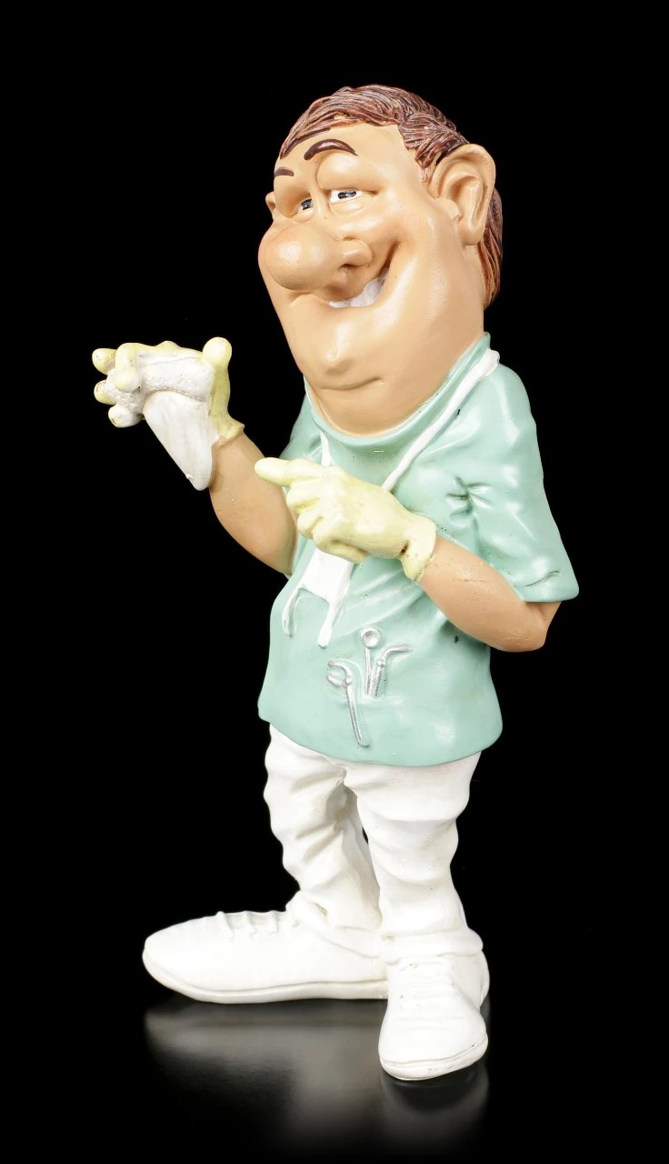 Funny Job Figur - Zahnarzt Mit Großem Zahn 5 Funny Job Figur - Zahnarzt Mit Großem Zahn – Bild 3