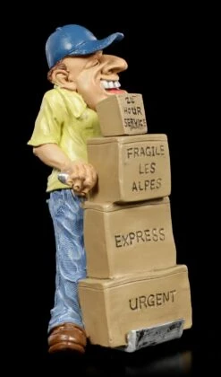 Funny Jobs Figur - Lachender Paketdienstler 12 Funny Jobs Figur - Lachender Paketdienstler -Statuen Modell Verkauf Funny Jobs Figur Lachender Paketdienstler 3 1280x1280