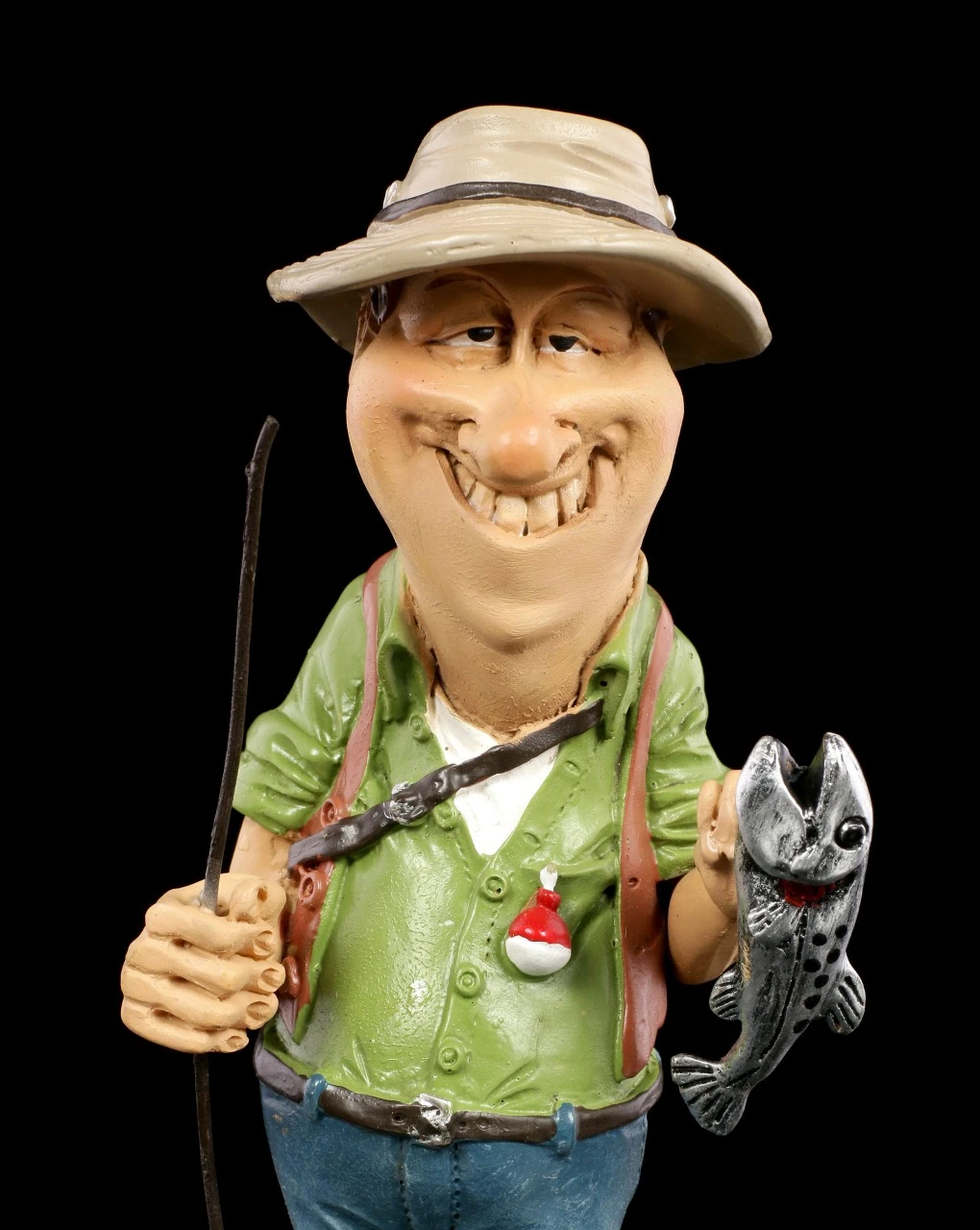 Funny Sports Figur - Angler Präsentiert Fang 9 Funny Sports Figur - Angler Präsentiert Fang – Bild 7
