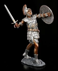 Gladiator Figur In Abwehrhaltung