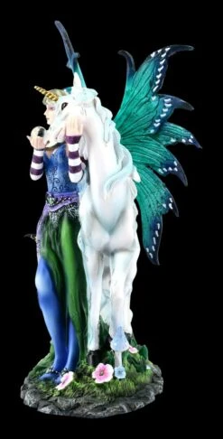 Elfe Petrina Mit Einhorn - Wonderful Garden 11 Elfe Petrina Mit Einhorn - Wonderful Garden -Statuen Modell Verkauf KS3334 Elfen Figur Einhorn 3 1280x1280