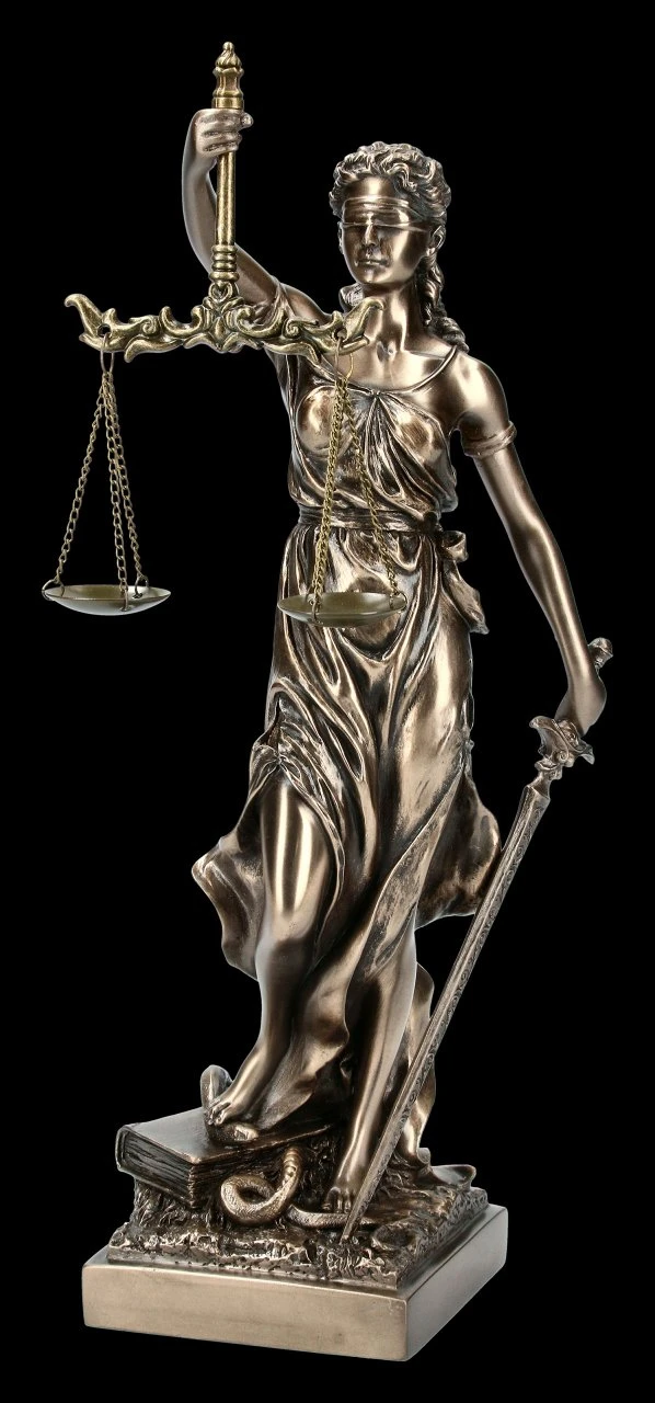 Justitia Figur Mit Waage Und Schwert 4 Justitia Figur Mit Waage Und Schwert – Bild 2