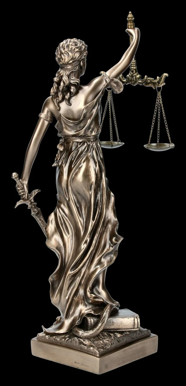 Justitia Figur Mit Waage Und Schwert 6 Justitia Figur Mit Waage Und Schwert – Bild 4