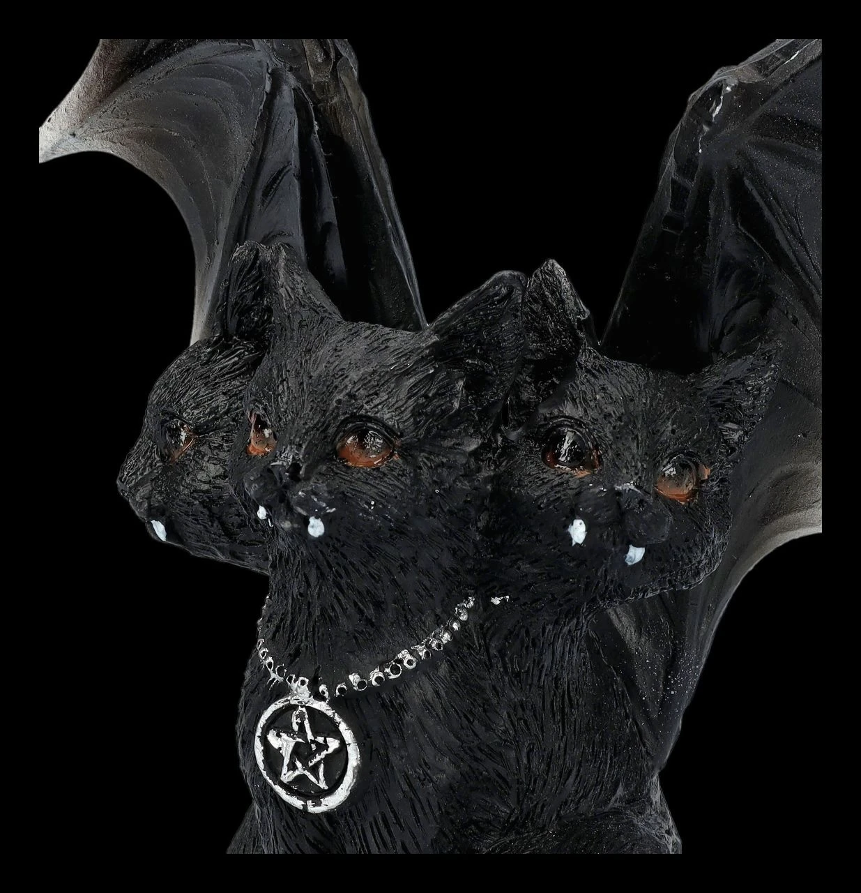 Katzen Figur - Dreiköpfiger Vampir 9 Katzen Figur - Dreiköpfiger Vampir – Bild 7